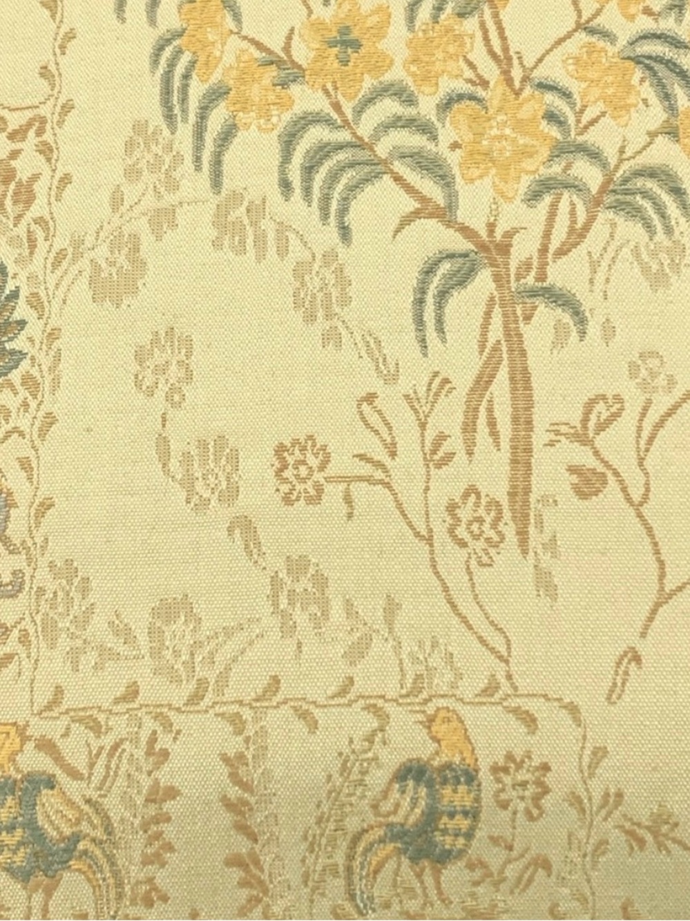 Three Pier One Elephant Jacquard Curtain Panels - rare! - Picture 4 of 7